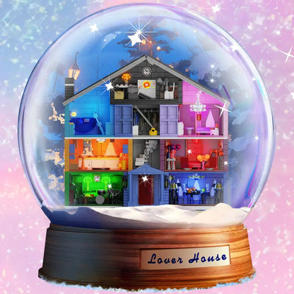 ❤️Love Room House Building Blocks Brick Set