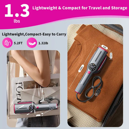 ❤️2-in-1 Portable Garment Steamer