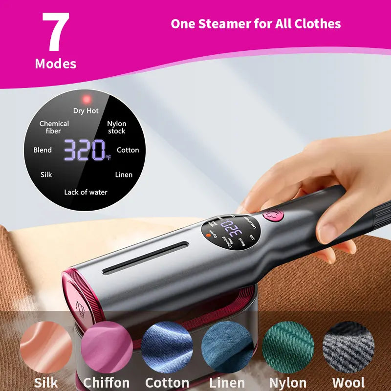 ❤️2-in-1 Portable Garment Steamer
