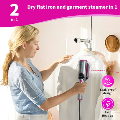 ❤️2-in-1 Portable Garment Steamer